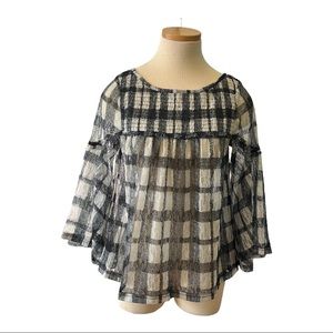 Anthropologie Akemi + Kin Print Blouse, XS